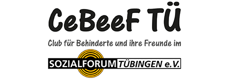 Logo CeBeef Club für Behinderte und ihre Freunde im Sozialforum Tübingen e.V.